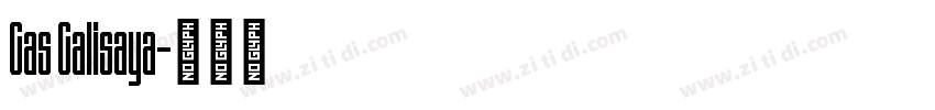 Cas Calisaya字体转换